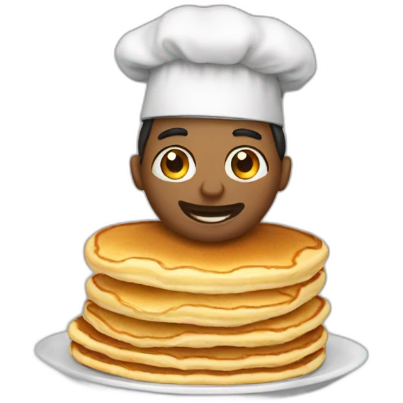 Pancakes chef emoji