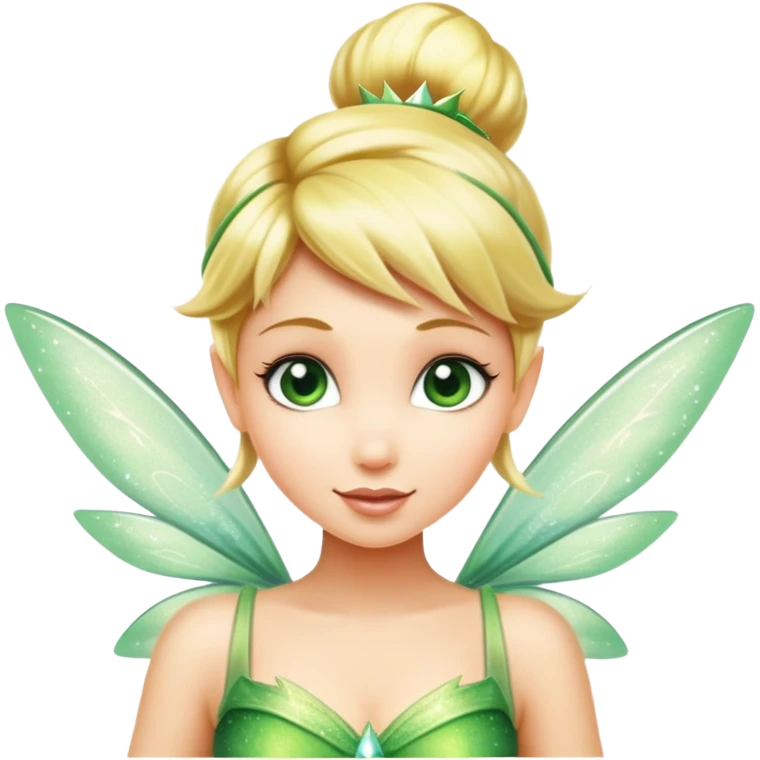 fairy tinkerbell with pixie dust emoji