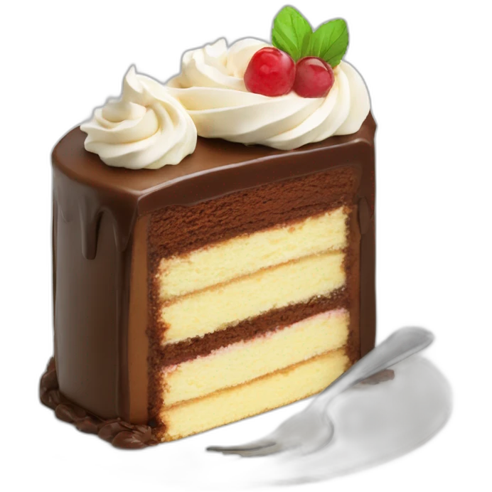 Mont blanc cake emoji