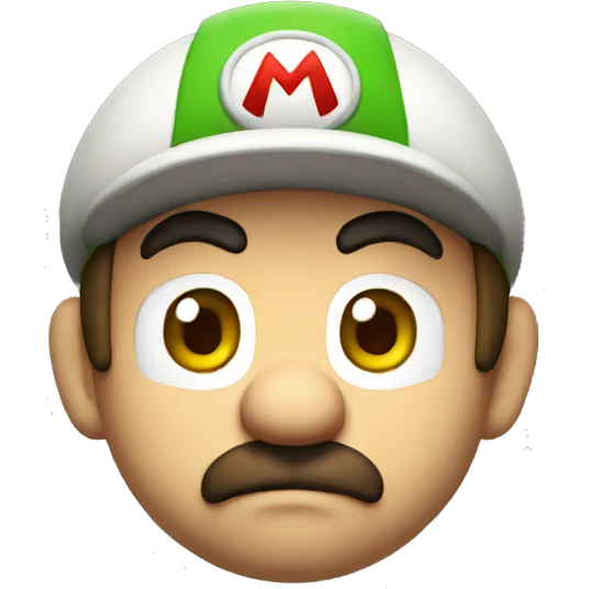 sad mario emoji