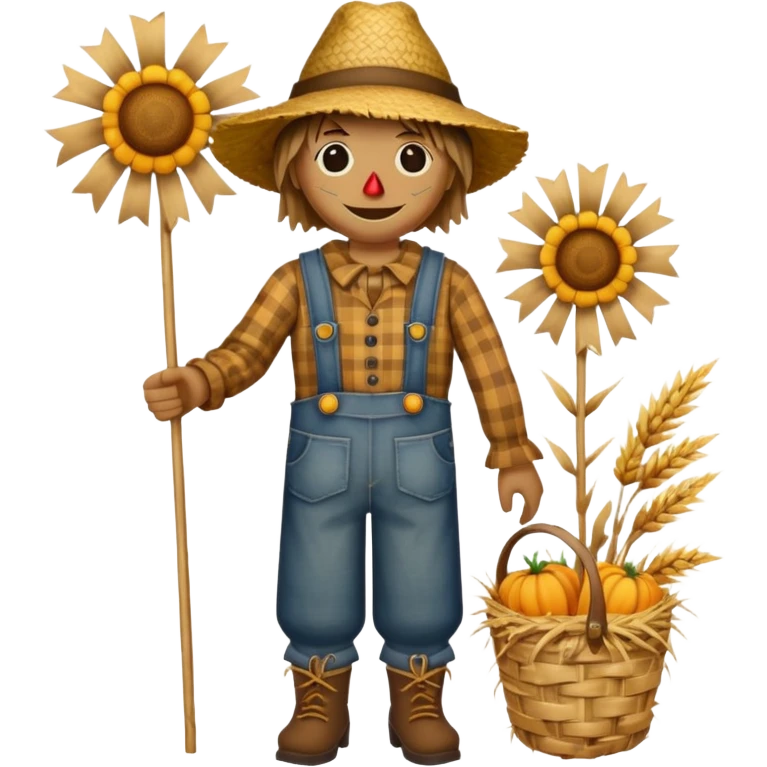 scarecrow emoji