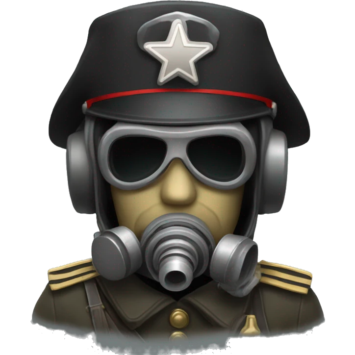 Death Korps of Krieg Officer with respirtor emoji