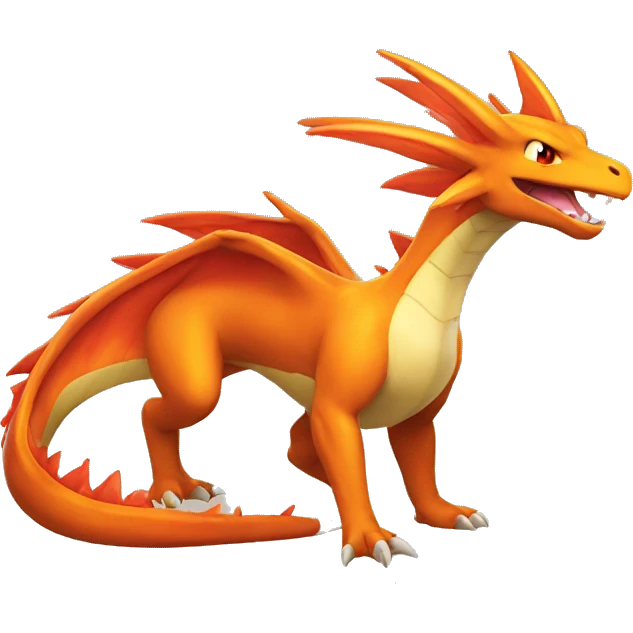 Dracaufeu le pokemon emoji