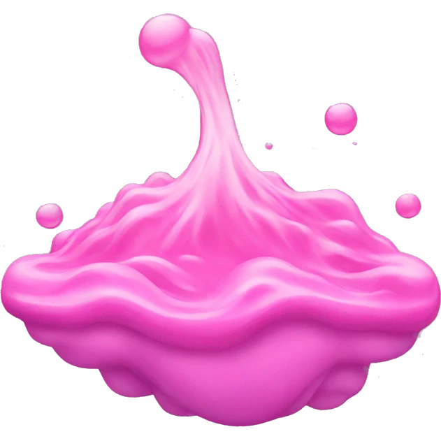 Pink water emoji