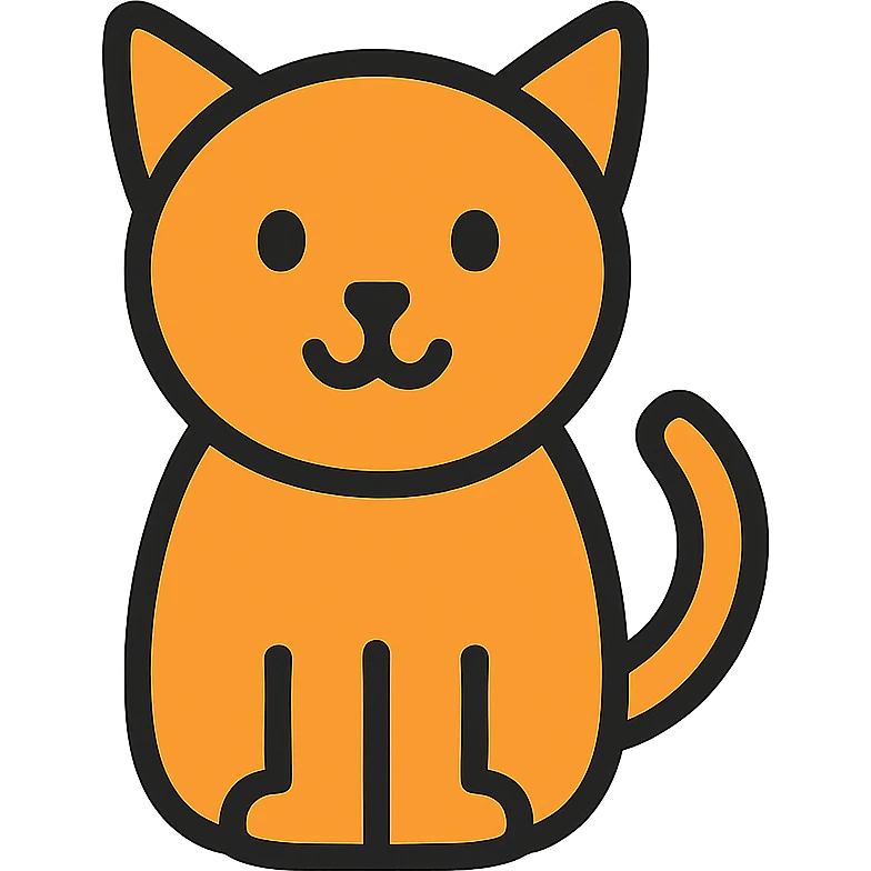 a cat emoji