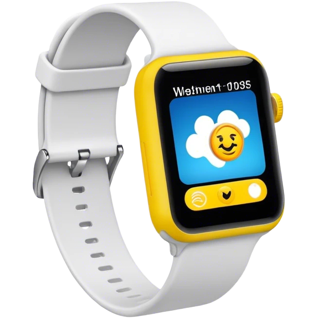 Sports watch emoji