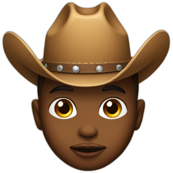 Cowboy baby emoji