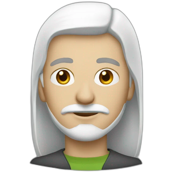 white airless conseiller emoji