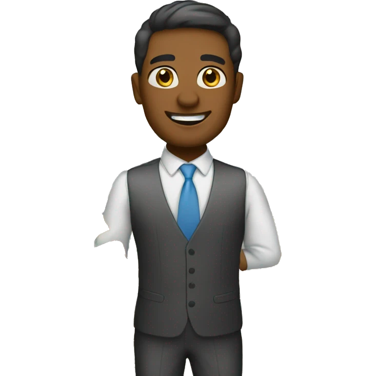 A business selling products  emoji