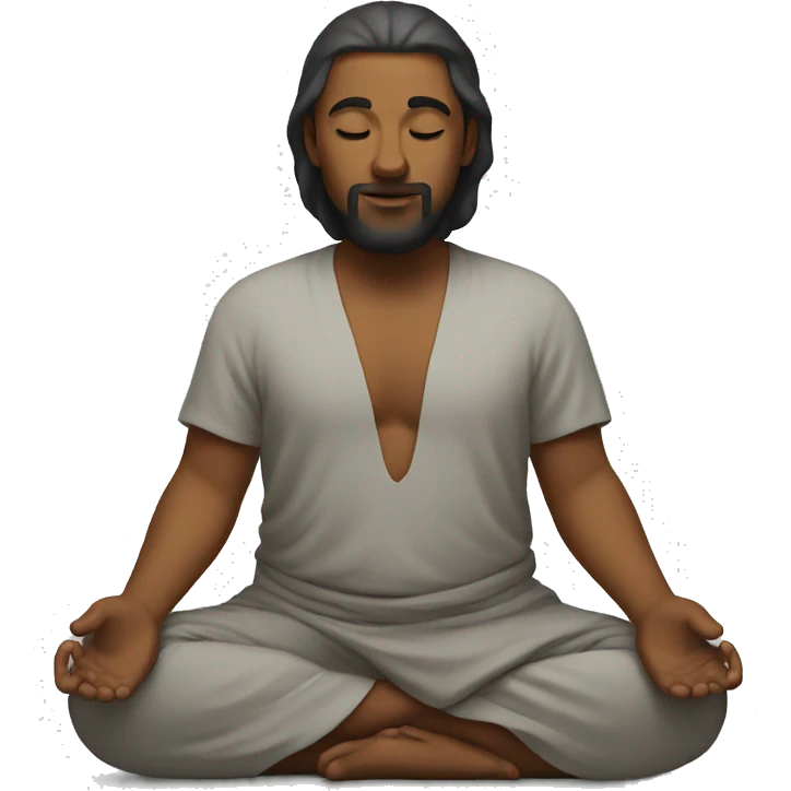 Meditation  emoji