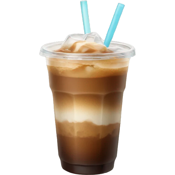 Ice coffee  emoji