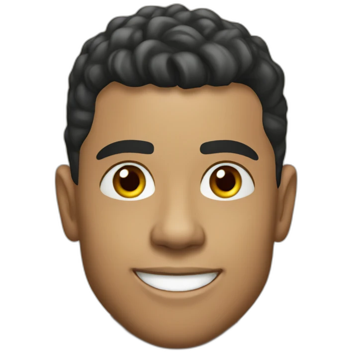 Ronaldo in africa emoji