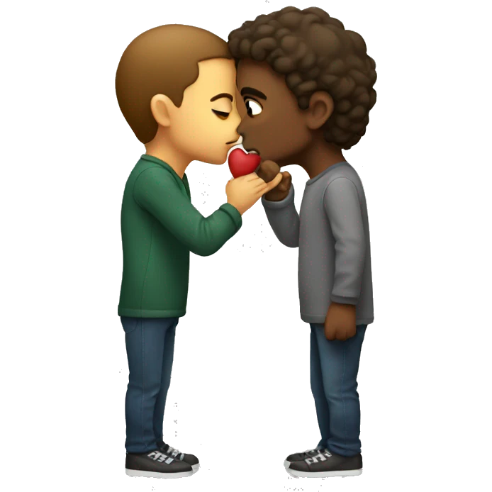 kissing emoji