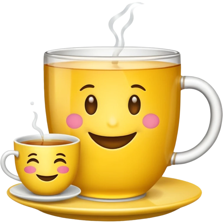 emoji drinking tea  emoji