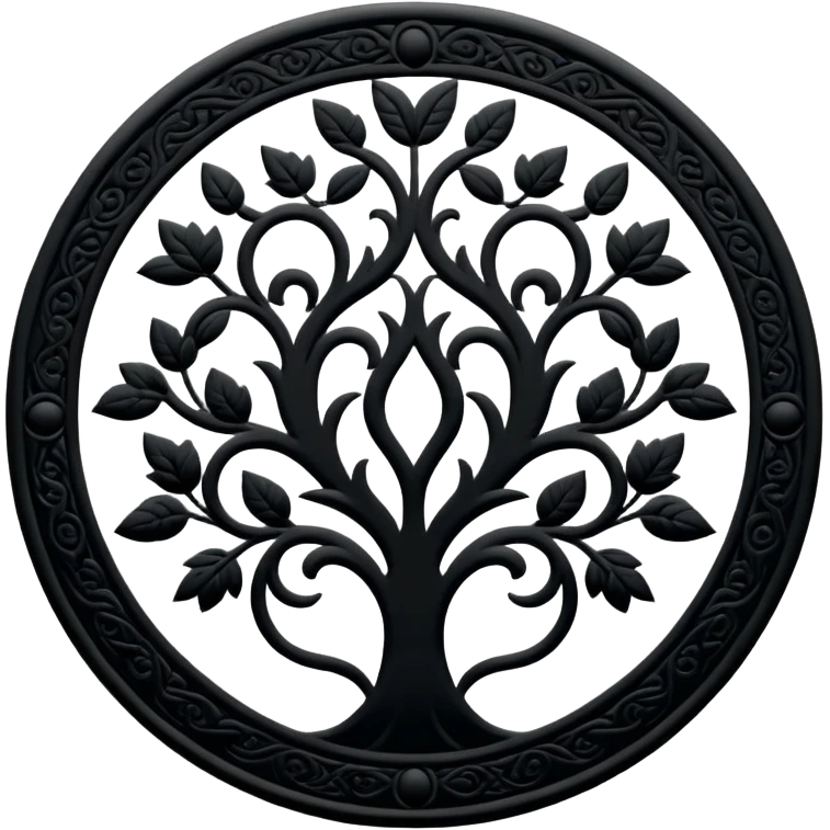 Shadow Garden organization emblem from Eminence in Shadow anime emoji
