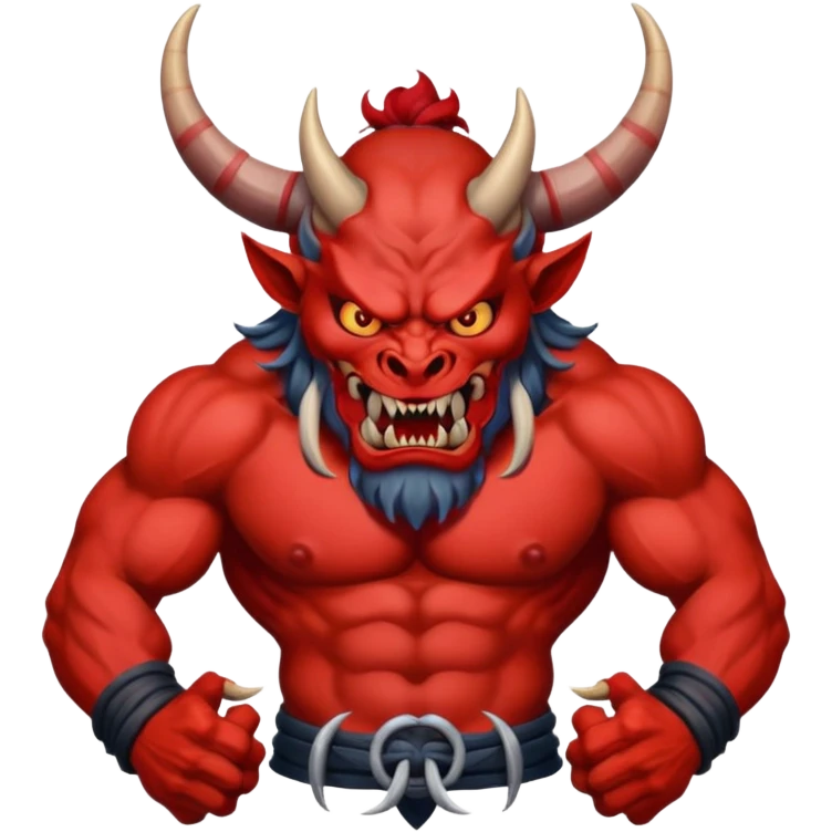 demonio japones emoji