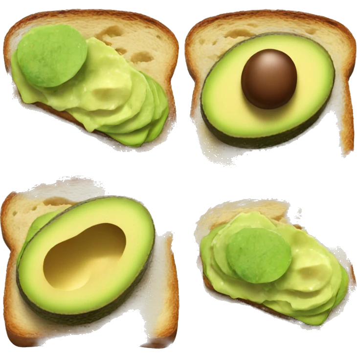 Avocado toast  emoji