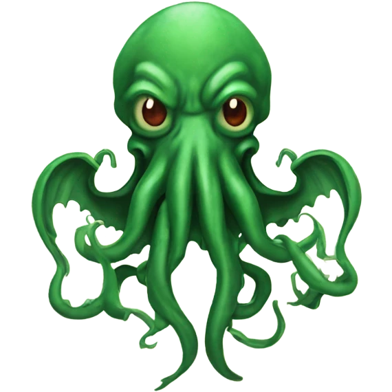 Cthulhu with phone  emoji