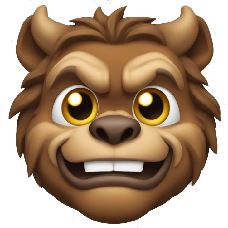 The beast from beauty and the beast  emoji