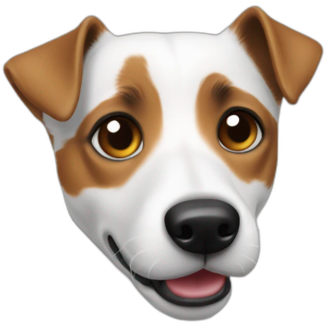 jack russel white emoji