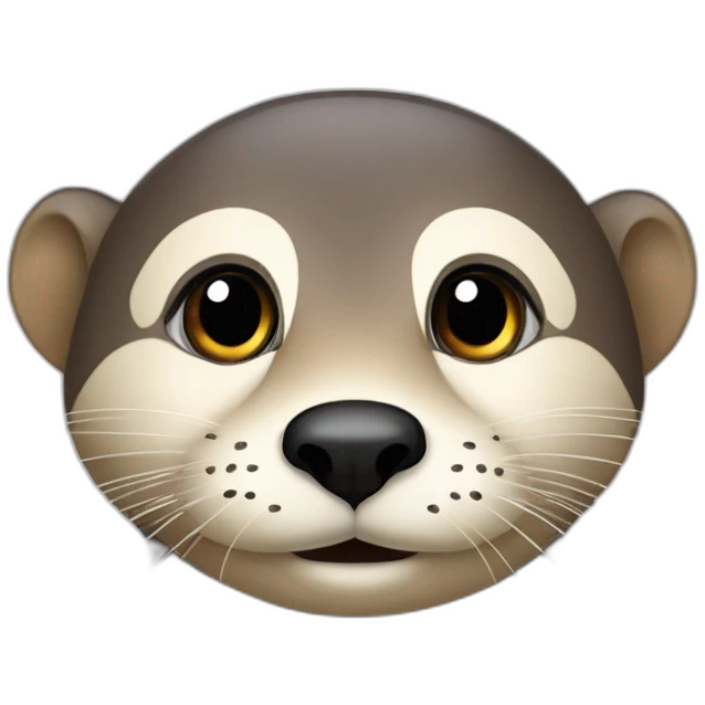 Loutre qui fait de la voile avec Eric Zemmour  emoji