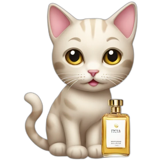 Parfume cat emoji