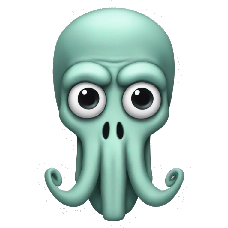 Squidward emoji