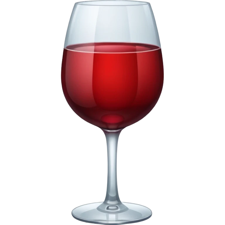 Red wine glass
 emoji