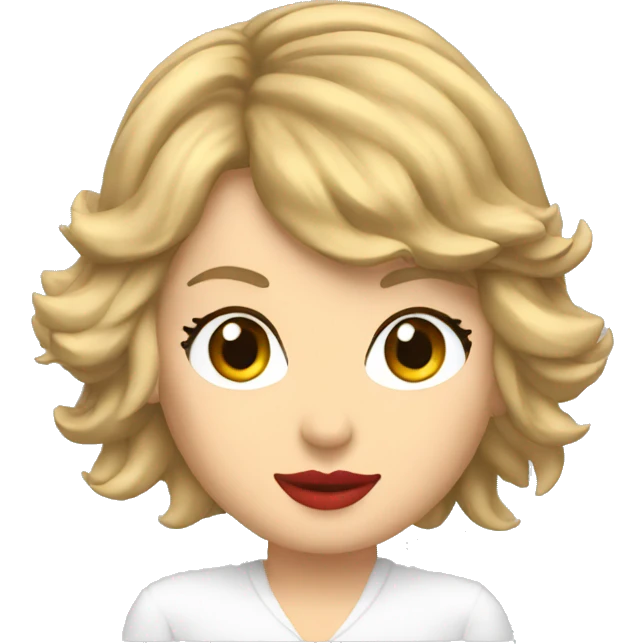 taylor swift on a plane emoji