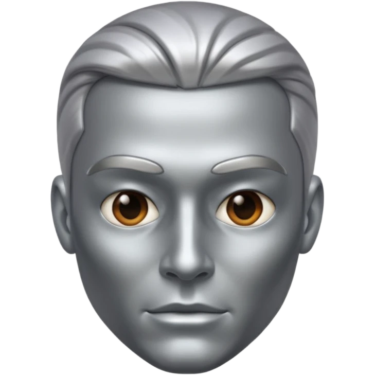 metal painted man emoji