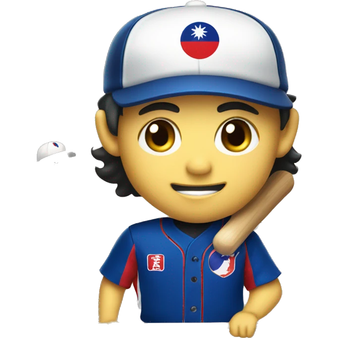 Team Taiwan baseball team emoji