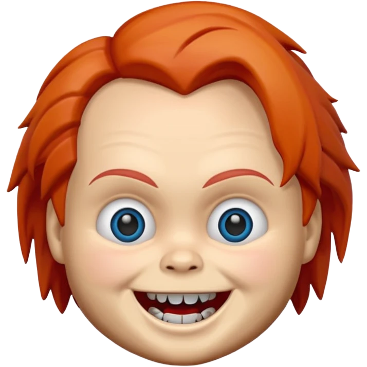 Un emojin de chuky emoji