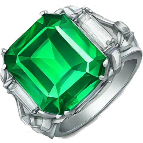 Emerald ring emoji