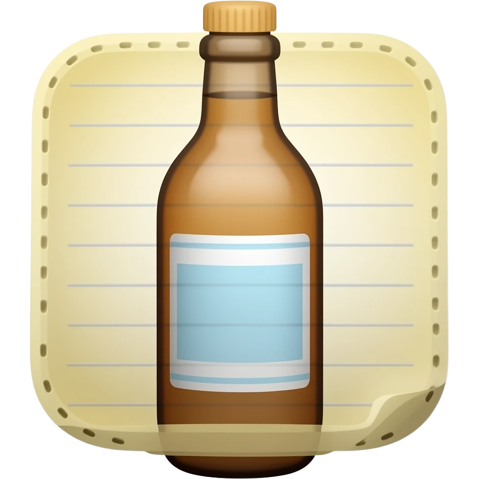 bottle memoji emoji