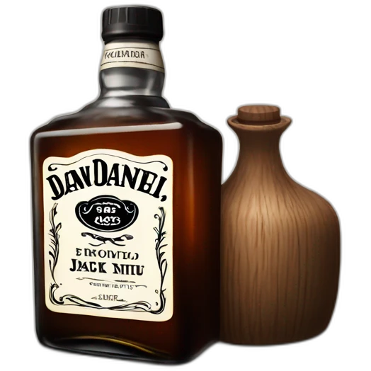bottle Jack Daniel  emoji