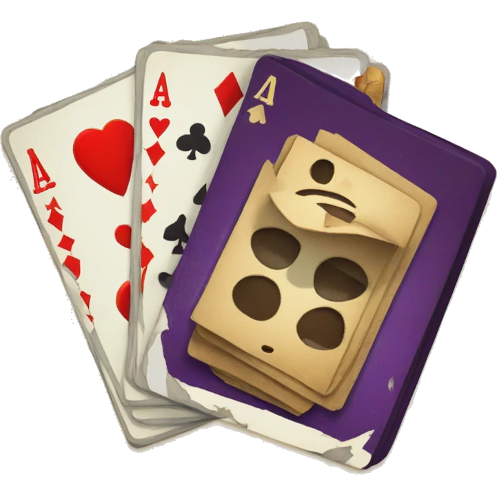 cartas de poket emoji