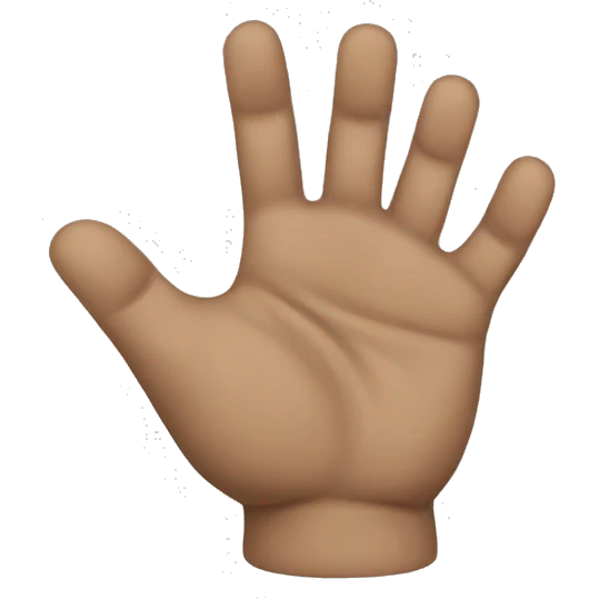 gangg -Sign-four-hand emoji
