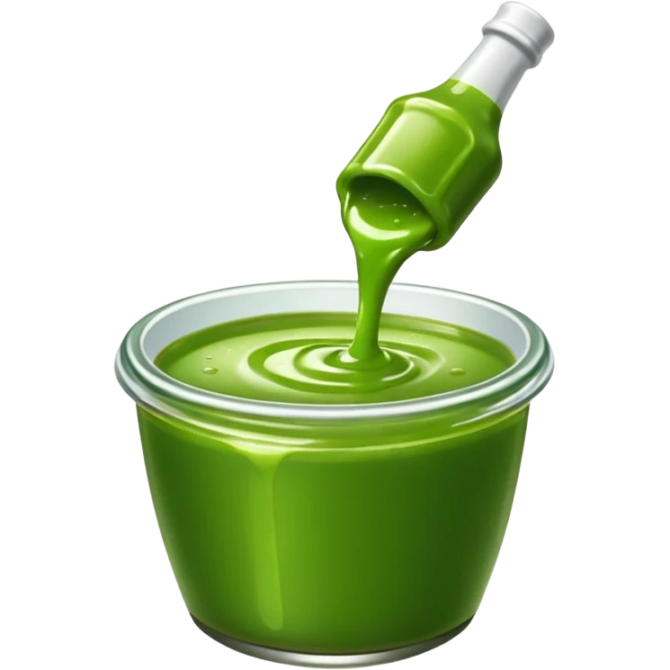 Hot gree Sauce emoji