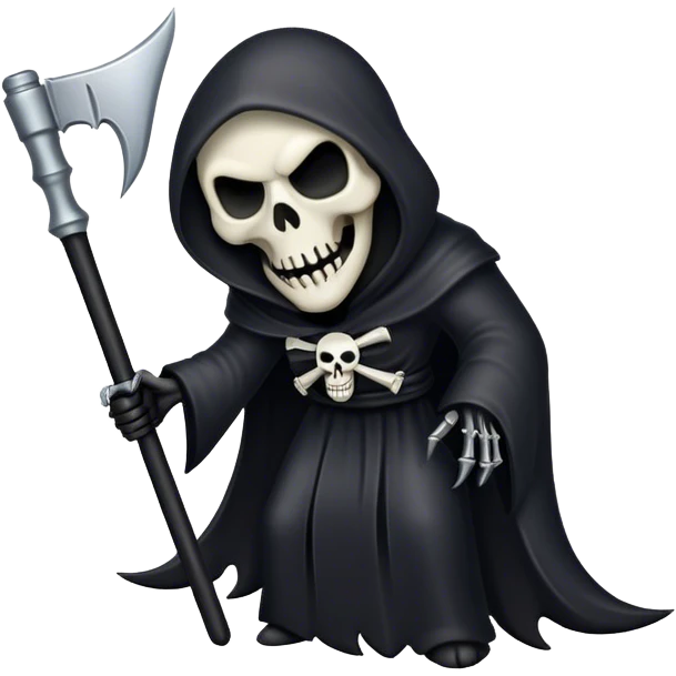 Silly Reaper emoji
