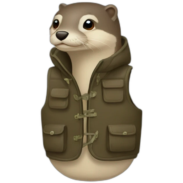 loutre gilet de sauvetage emoji