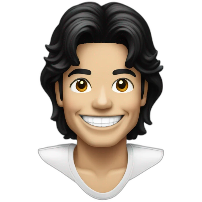 Michael jackson smile  emoji