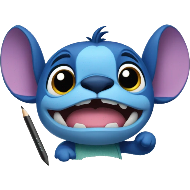 Stitch with Apple Pencil  emoji
