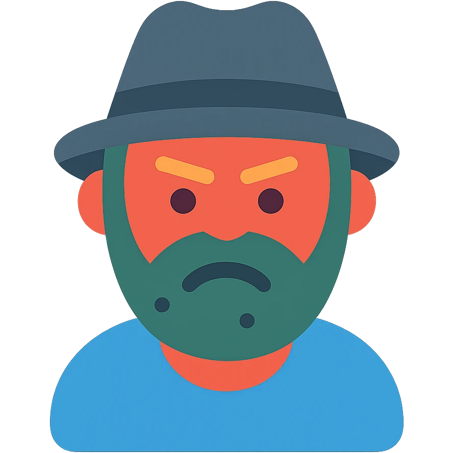 scary hobo emoji