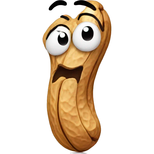 peanut blowing a kiss emoji