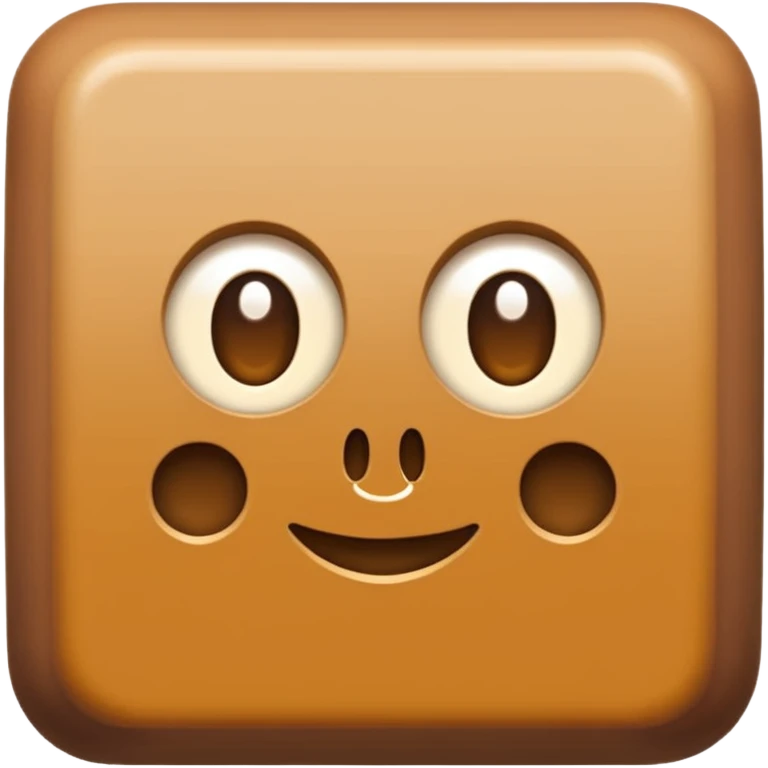 Light brown emoji