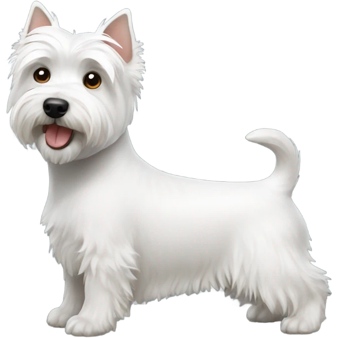 Westie terrier emoji