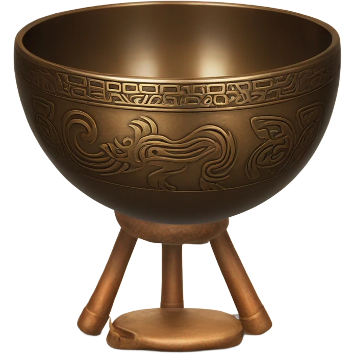 Tibetan bowl emoji