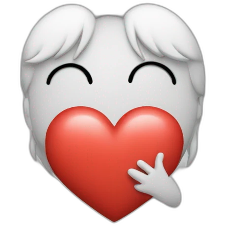 Coeur avec mes main emoji