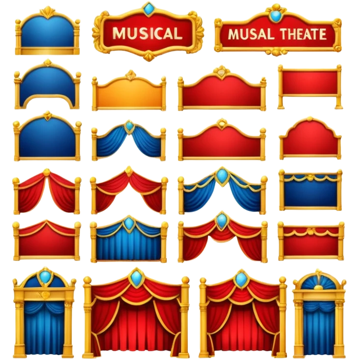 musical theatre signs emoji