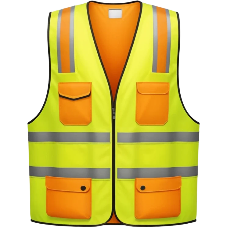 create a realistic emoji of a small construction worker vest emoji